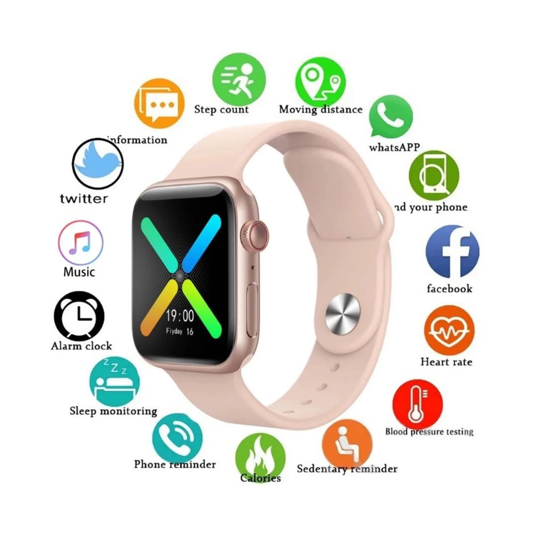 Smartwatch Genérica – Reloj Inteligente con Oxímetro, Monitoreo de Sueño y Funciones Deportivas