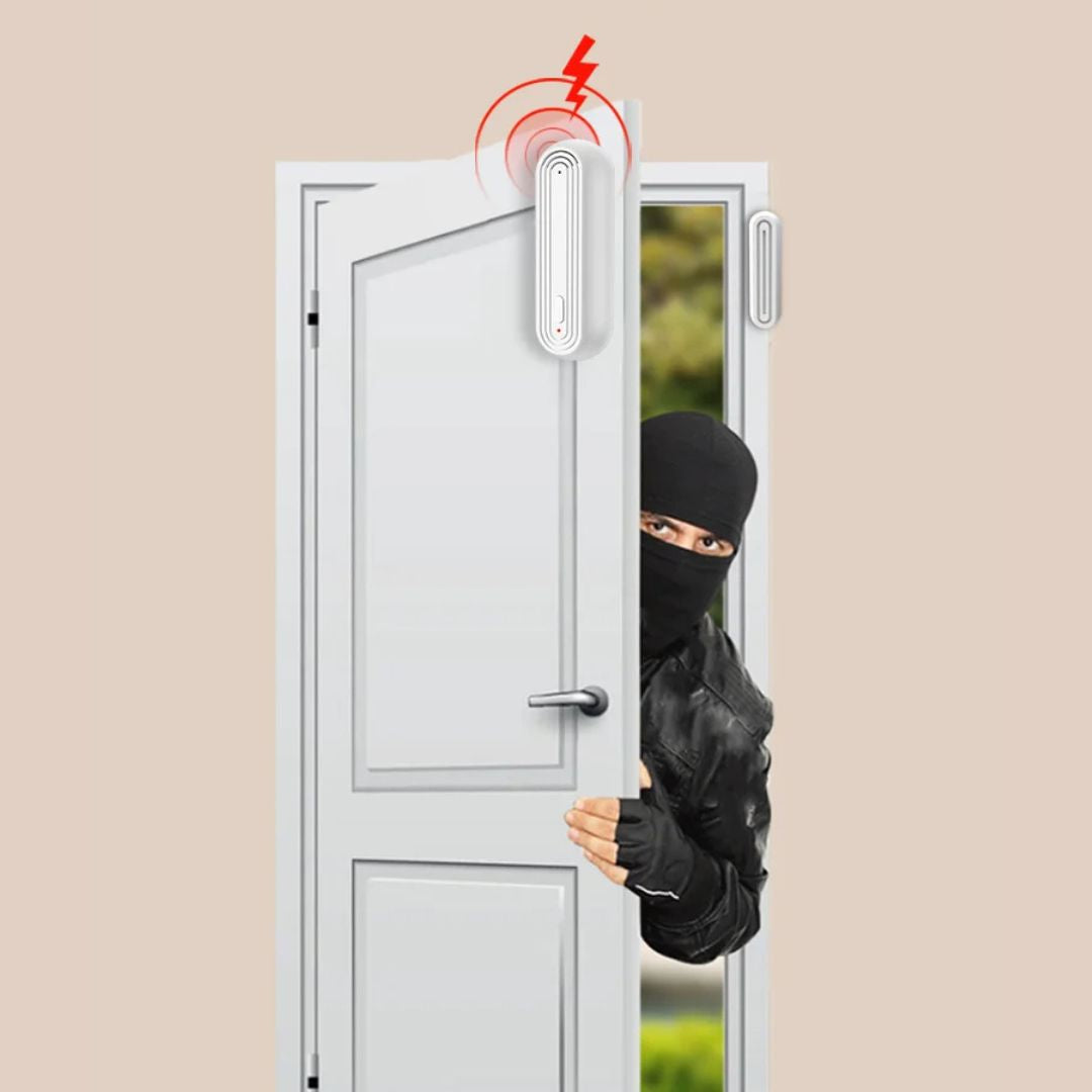 Sensor Inteligente WiFi con Alarma de Seguridad para Puertas y Ventanas - Control desde el Celular
