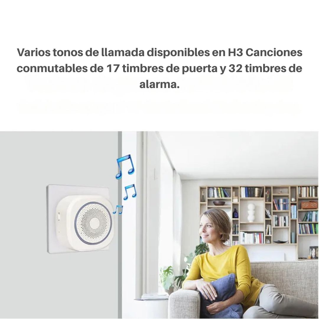 Kit de Alarma Inteligente WiFi para el Hogar - Compatible con Alexa y Google Home