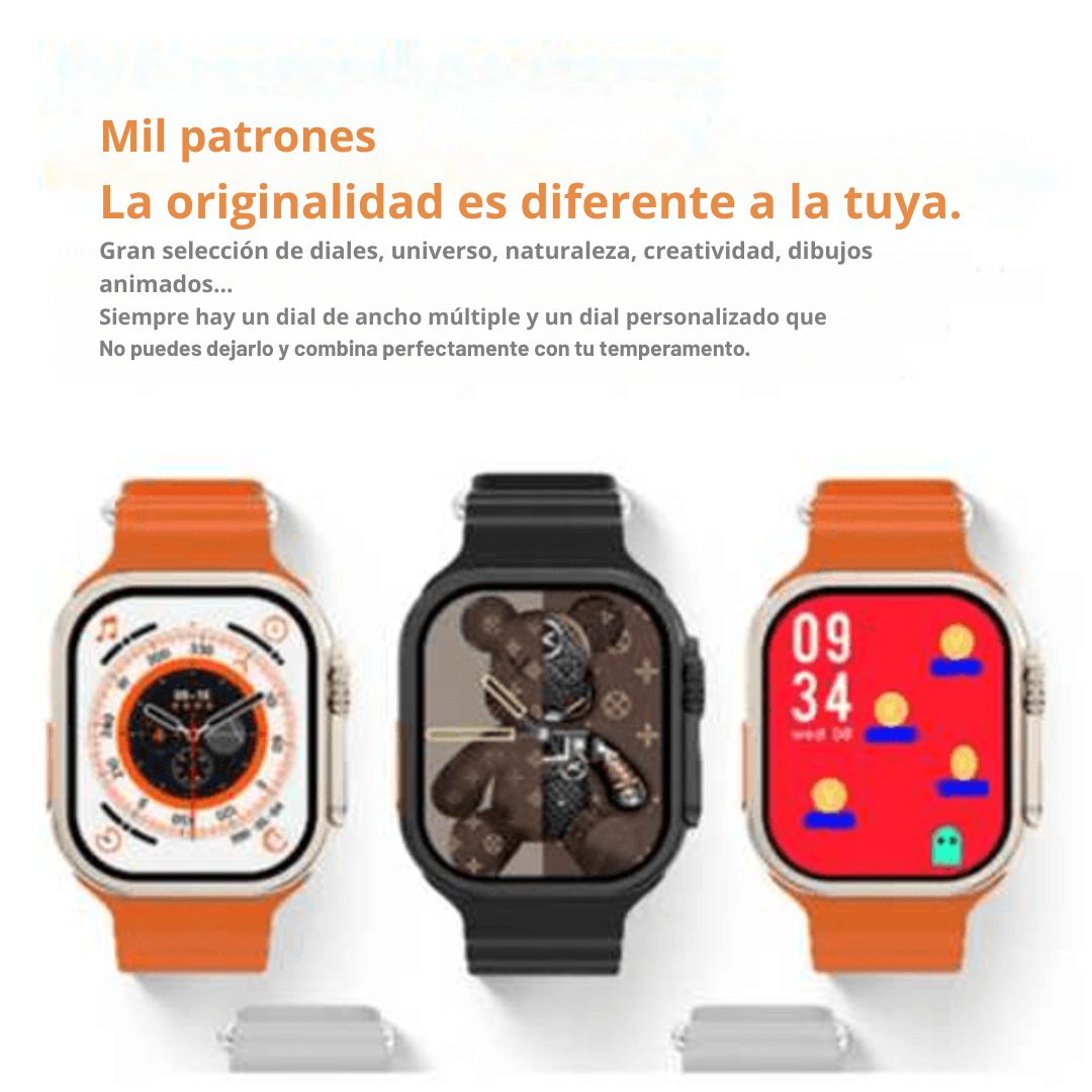 Reloj Inteligente i10 Ultra Max – Smartwatch Deportivo con Correas Intercambiables