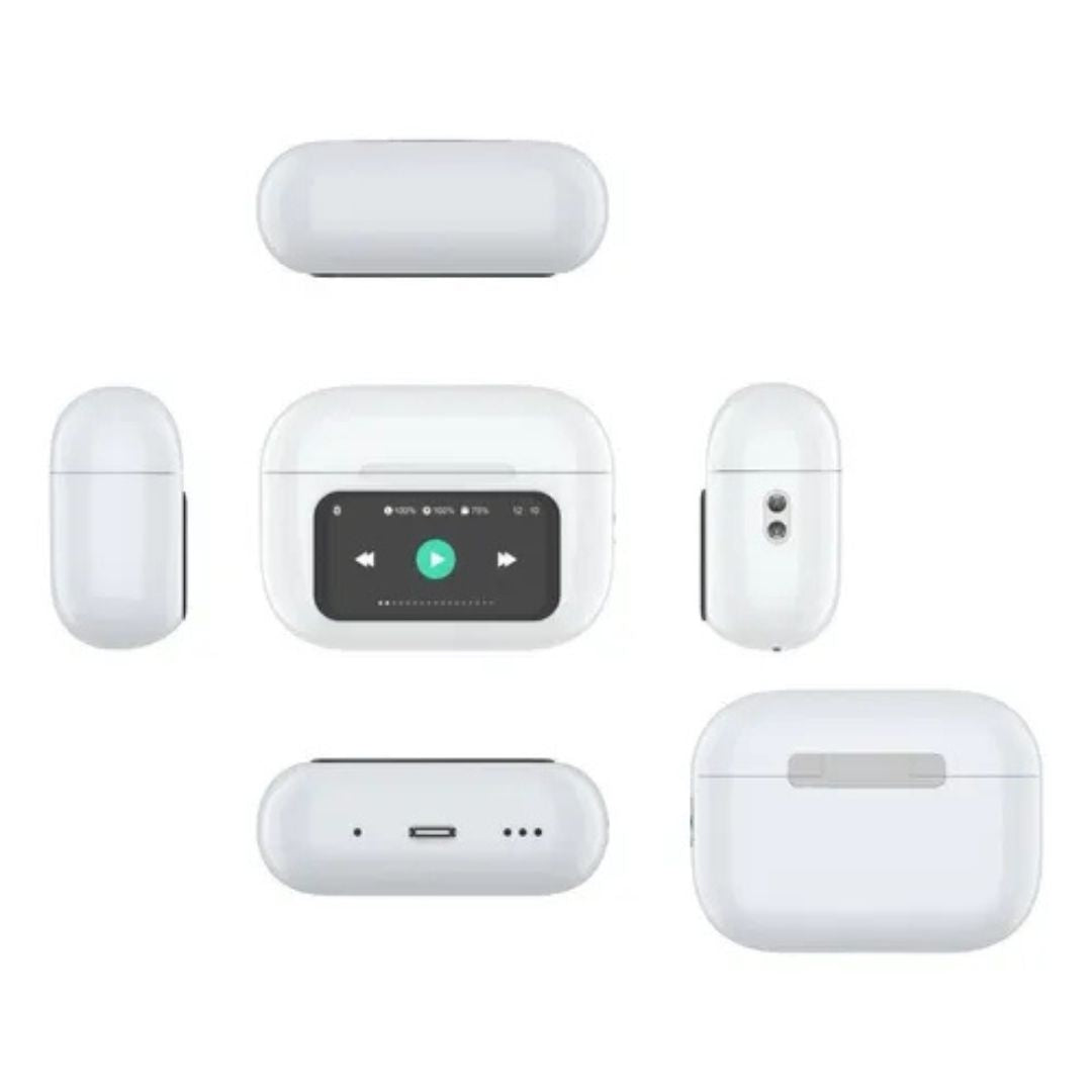 Auriculares Inalámbricos A9Pro con Pantalla Táctil – Reducción de Ruido ANC/ENC y Batería de 36H